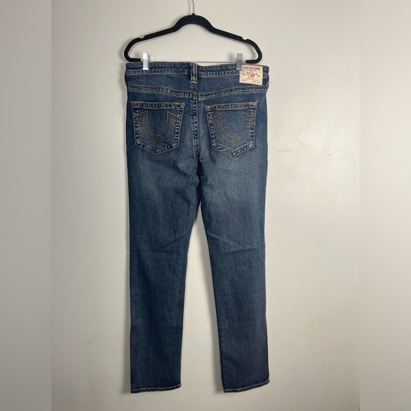 True Religion Billie Mid Rise Straight Jeans size 33 - Picture 4 of 8